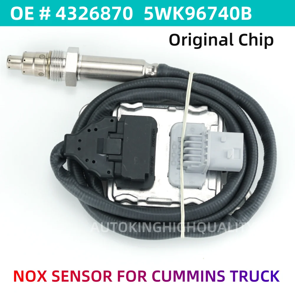 

4326870 5WK96740B Original New Nitrogen Oxide Sensor Nox Sensor for Cummins 2013-18 11.9L 15L ISX15 Freightliner Kenworth