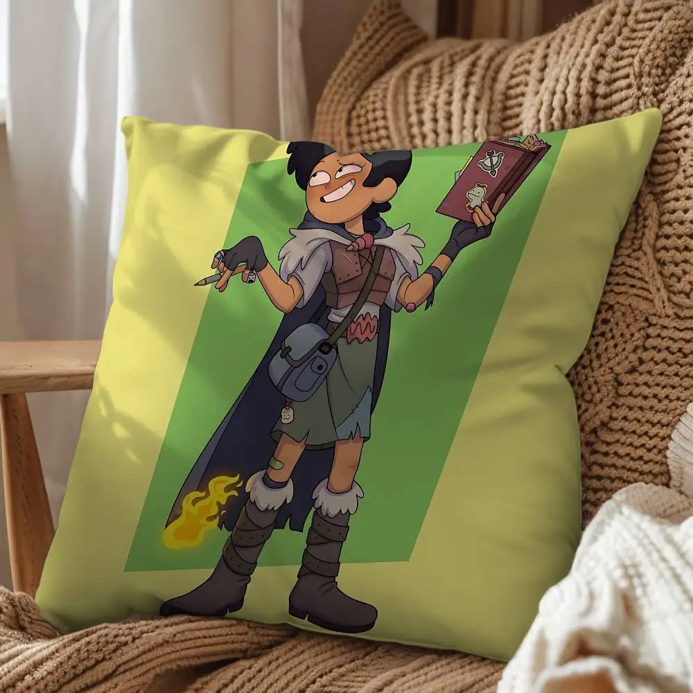 Sasha Marcy Wu Amphibia Print Throw Pillow Cover Square Cushion Case for Living Room Bedroom Decor