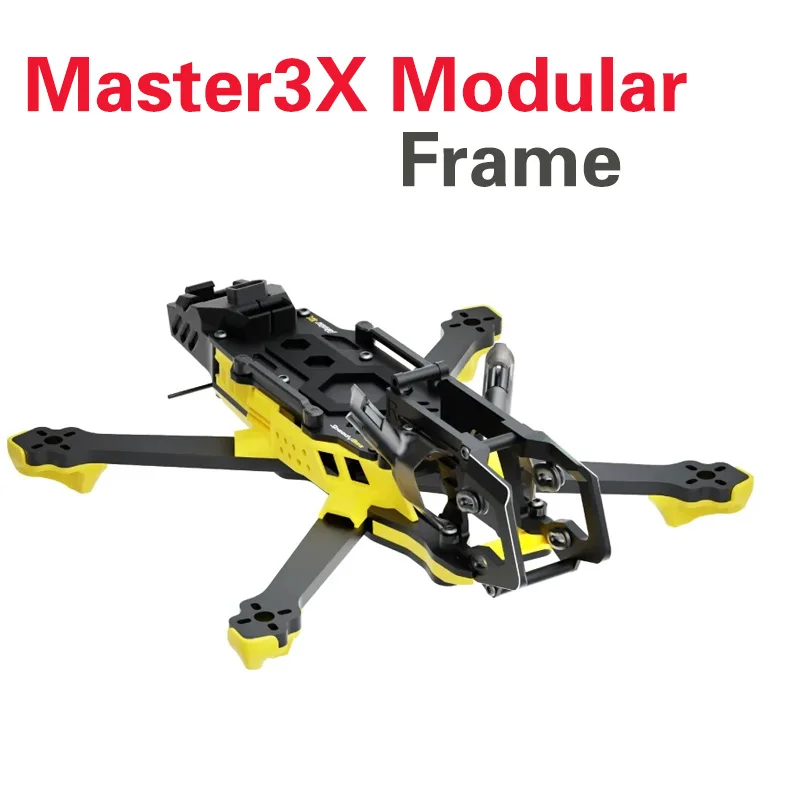 SpeedyBee Master 3X Modularer 3-3,6 Zoll Rahmen 171 mm Radstand für FPV Racing Freestyle Drone Building DIY Teile