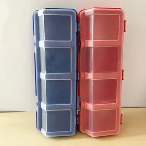 Multi-Compartment Organizer Box for Screws and Small Parts, Durable Plastic, Hardware and Jewelry Storage Case, 1Pc, 2Pcs 6 Top Sales Storage Screws - №6