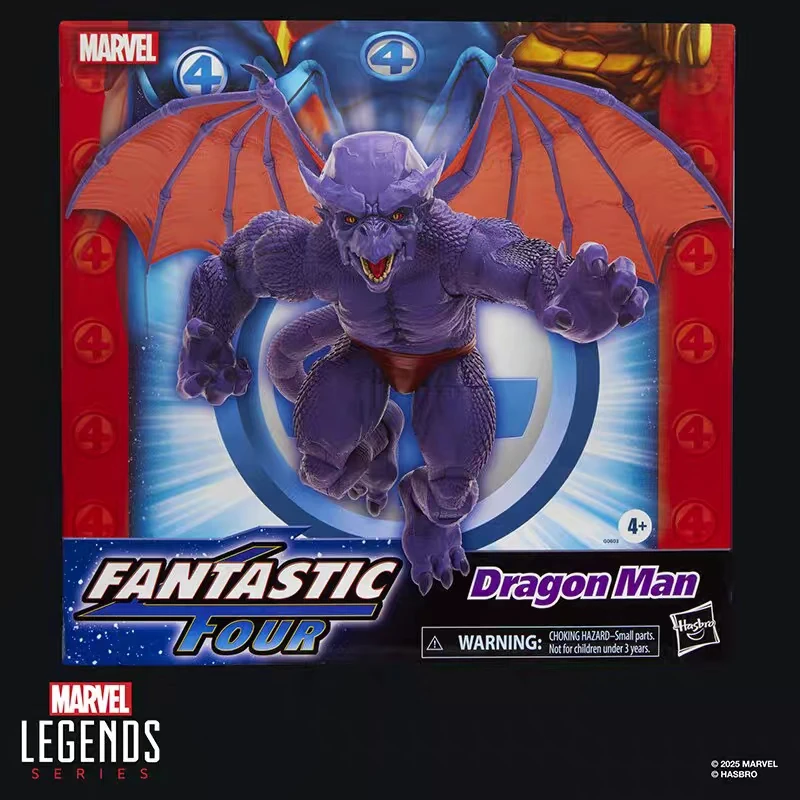 In Stock Marvel Legends Dragon Man Action Figure Fantastic Four  6 Inches Figure Desk Collection Decoration Model Toy Boy Gift