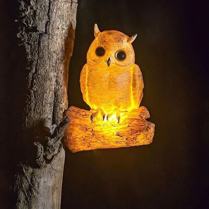 Owl lamp villa landscape parrot lamp