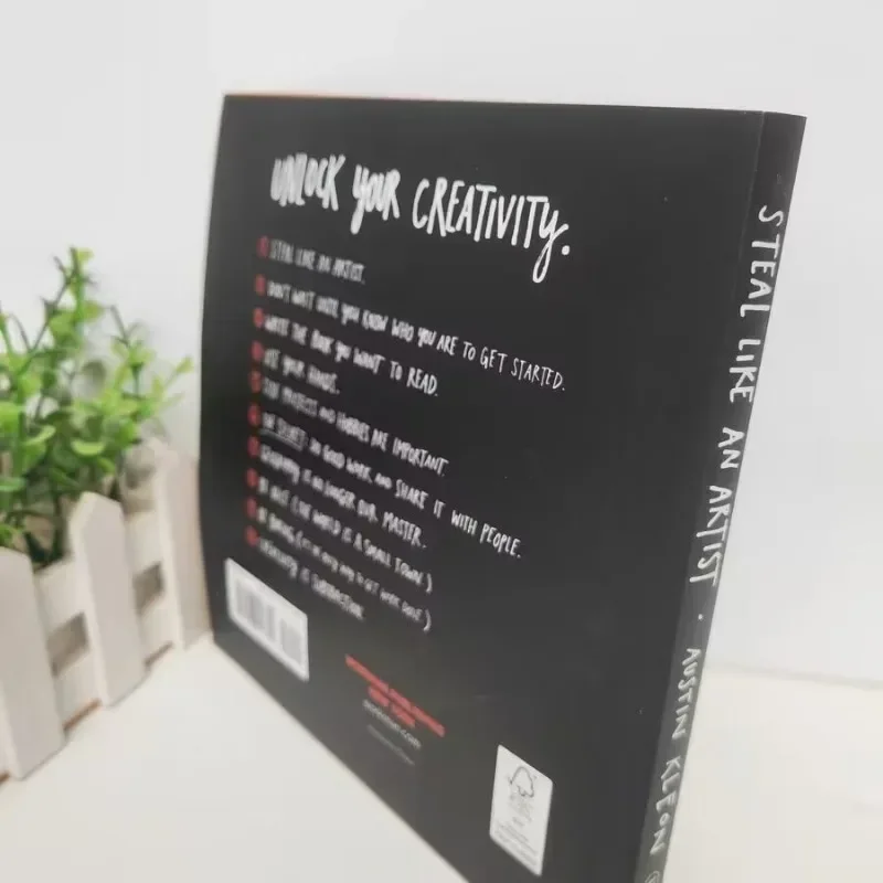 Steal Like an Artist: 10 Things Nobody Told You About Being Creative by Austin Kleon English Book Paperback