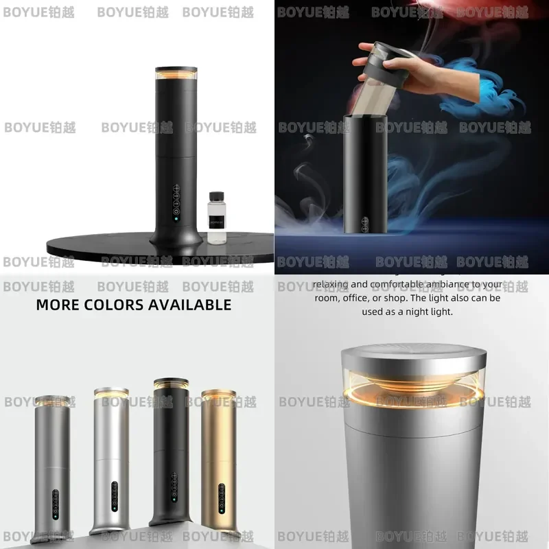 Automatic Two Fluid Aromatherapy Machine Household Essential Oil Diffuser Car Vertical Air Freshener Perfume Atomizer Device