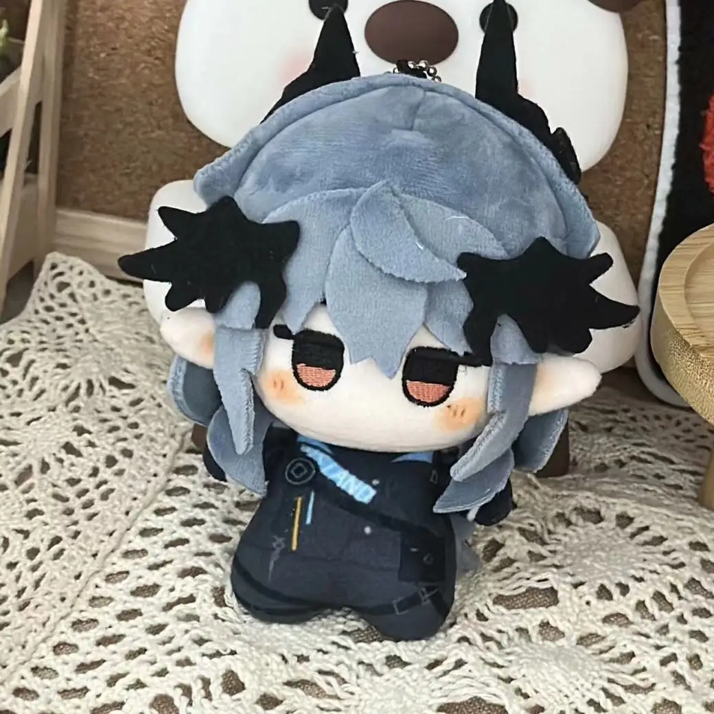 Game Arknights: Logos 10cm Printed Starfish-shaped Body Cotton Doll Anime Merchandise Keychain Pendant Gift