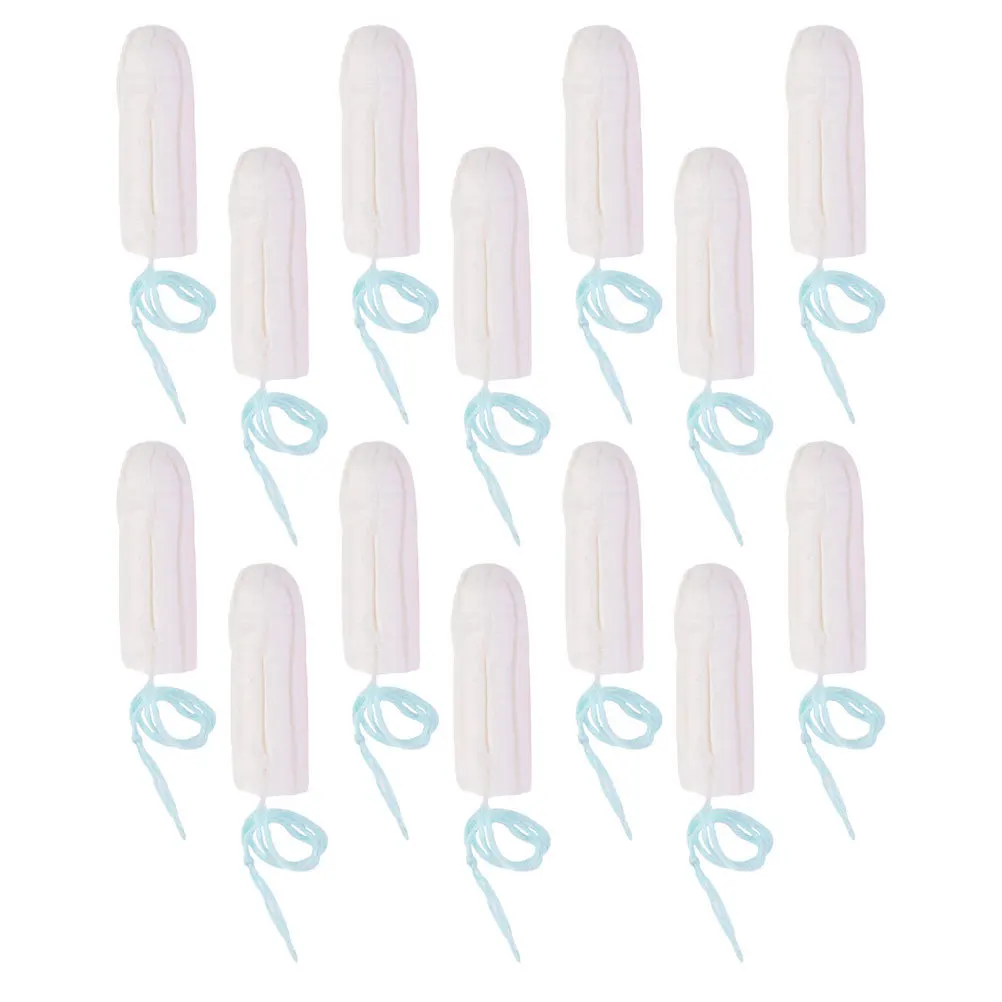 50 قطعة أداة الحيض النسائية القطنية الصحية يمكن التخلص منها خفيفة الوزن محمولة دفع-لوازم النساء فائقة الامتصاص