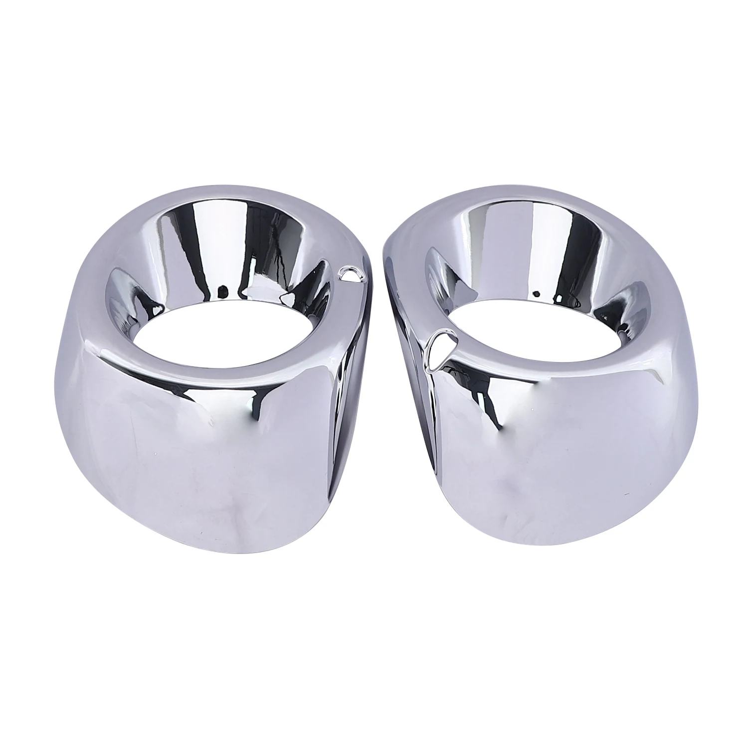 

2Pcs for Mitsubishi Outlander 2013 2014 Chrome Front Fog Light Foglight Lamp Cover Trim