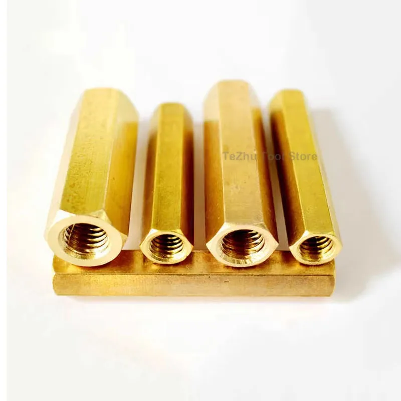 M4 M5 M6 M7 M8 M9 Spacer Brass Motherboard Standoffs Hex Board Rack Stud Spacing Screw Hexagon Copper Female PCB Pillars Bolt