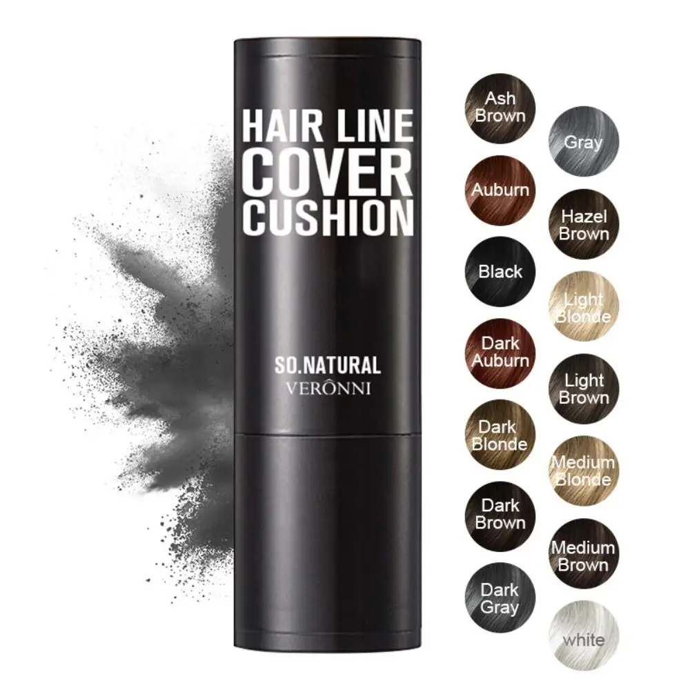 Fast Covering Hair Root Instant Hairline Powder Long-lasting Wind and Sweat Resistant Hair Concealer Water Proof Fluffy