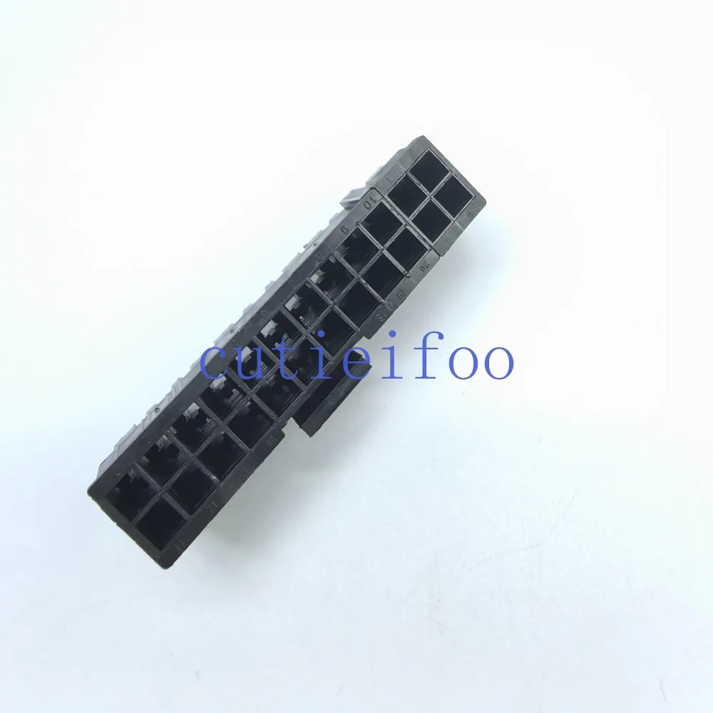 24Pin 20+4pin Connector Without Contact Pin for ATX Power