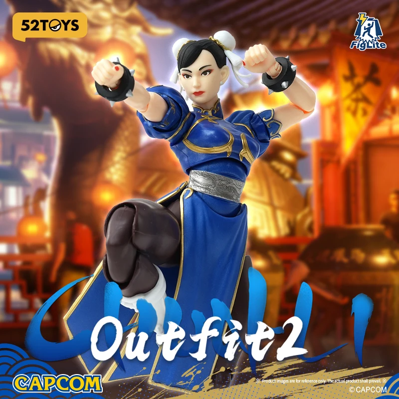 Model Kit Nier Automata - 52TOYS Action Figure FigLite-StreetFighter 6-ChunLi2, Collectible