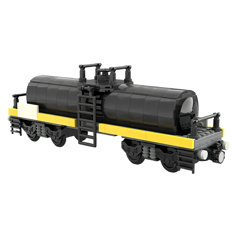 402 PCS transport 7 Wide Basic Tank Car MOC Customize Modular Building Block Educational Design Creative DIY Festival Toy Gift