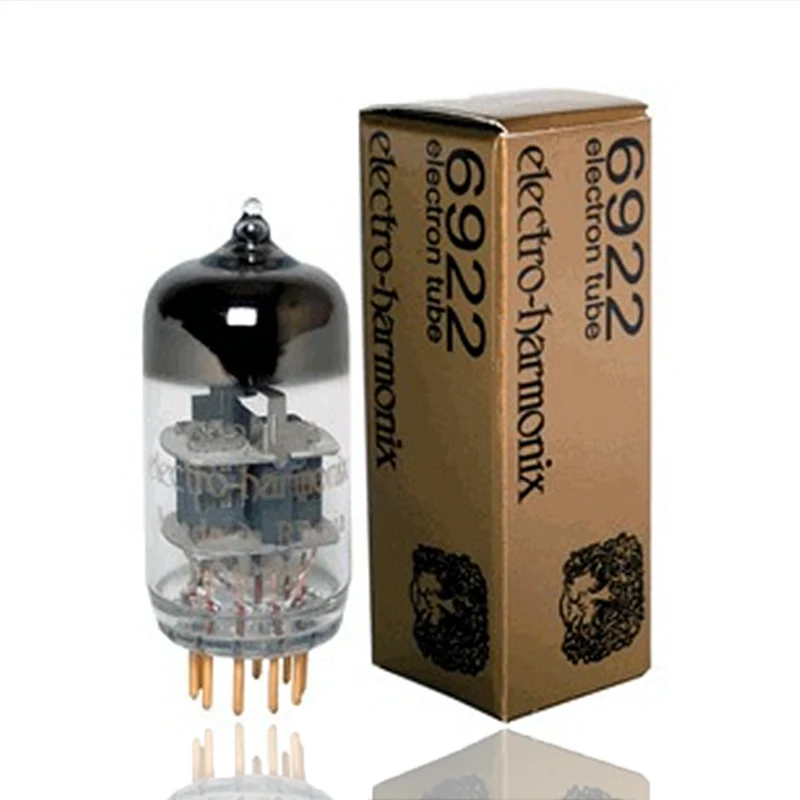 EH 6922 Gold Feet Vacuum Tube Audio Valve Replaces For E88CC ECC88 6DJ8 6N11 Electronic Tube For HIFI Audio Amplifier