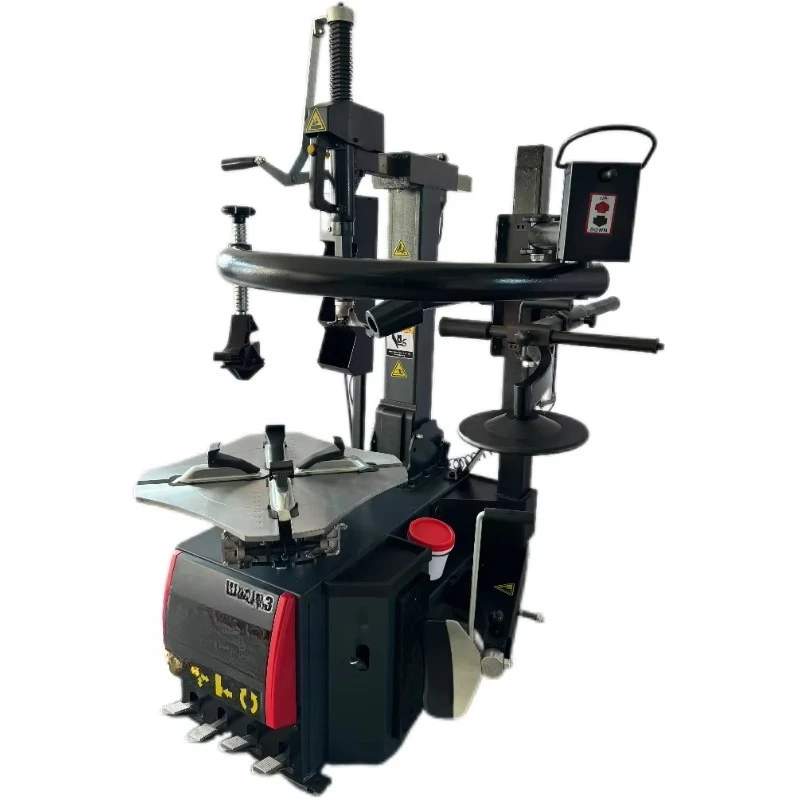 W-8083 CE Специальный автоматический шиномонтажный станок для задней плитки Трехточечная система с правым вспомогательным кронштейном