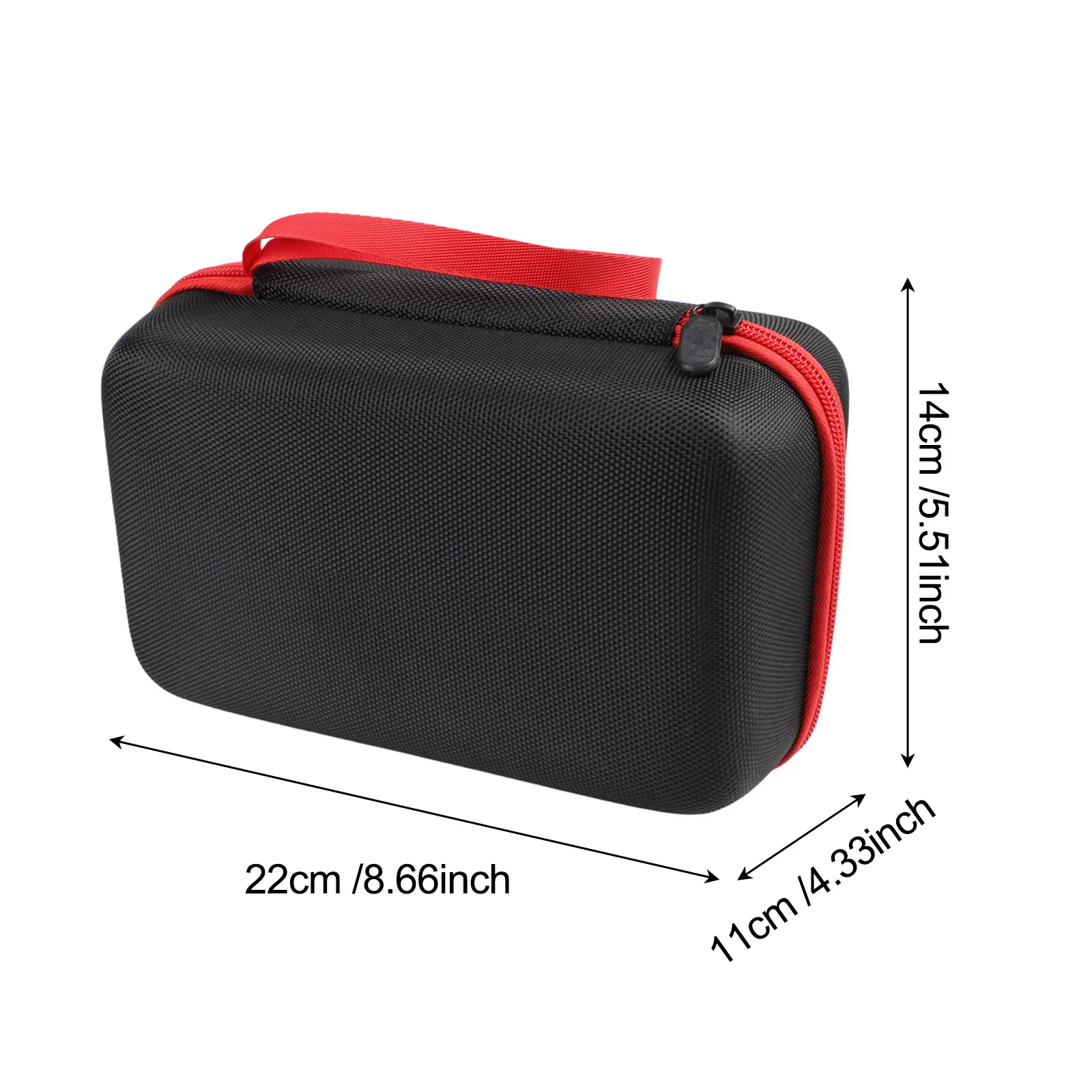 Car Battery Tester Storage Box EVA Hard Shell Protective Case With Handle For OBD Scanner And Automotive Diagnostic Tools Organi