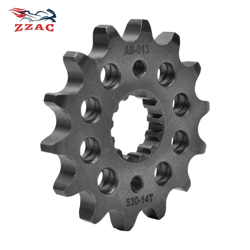 530 Chain 14T 15T 16T 17T 18T 20CrMnTi Motorcycle Front Sprocket for YAMAHA SR500 1978-1991 XS500 RD350 TX500 XS500 USA XS500 D