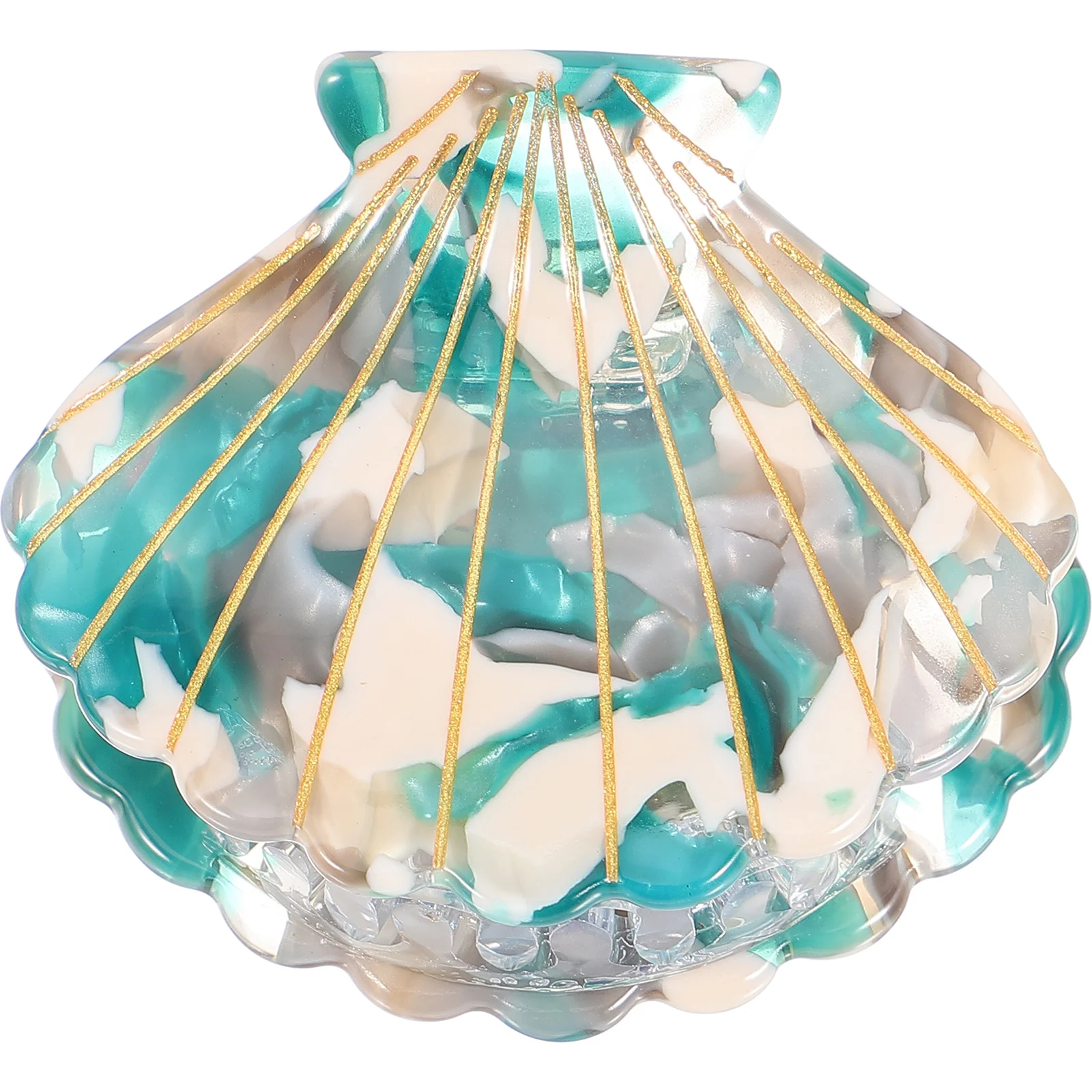 쉘 모양 헤어 클립 소녀 액세서리 Haarspangen Kopfschmuck French Barrette Shells