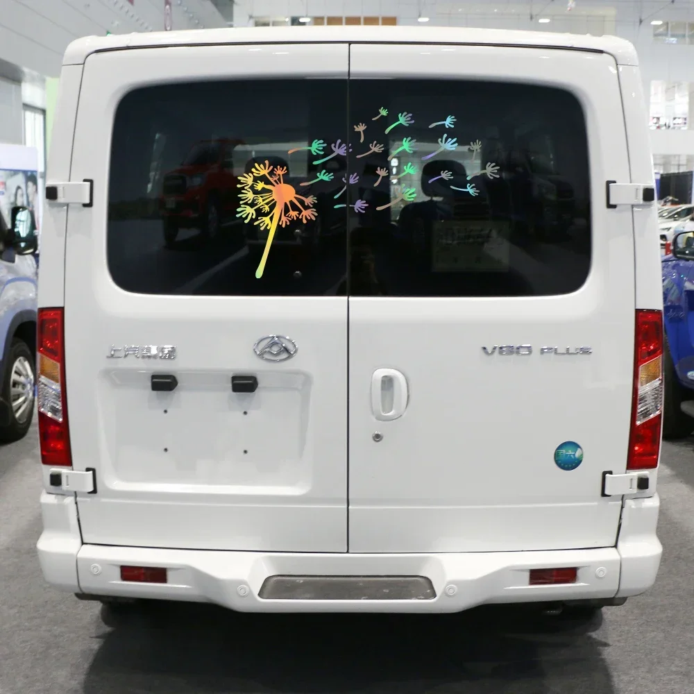 

Car Stickers Graphics Dandelion Flying Decor Decal For Van Camper RV Motorhome Panel Cargo Caravan Auto Accessories Decoration