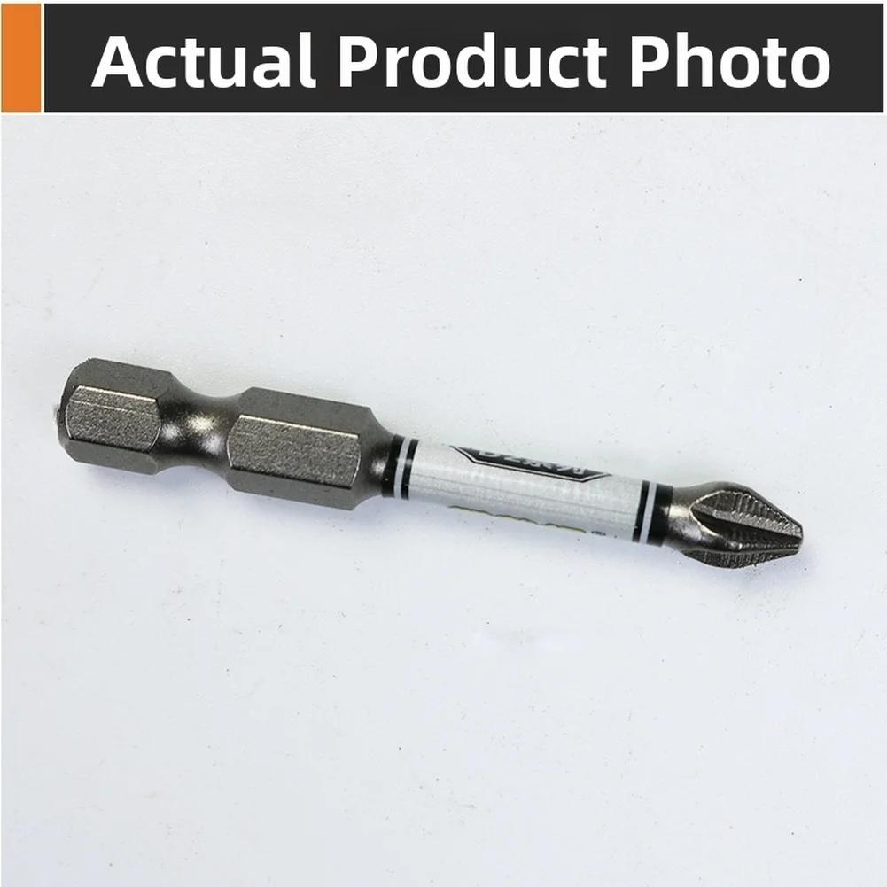 3/4/5/10PCS D2 Series 1/4 Hex Shank Non-Slip Cross Screwdriver Bit Screwdriver Bits High-quality Hand Tools Accessories