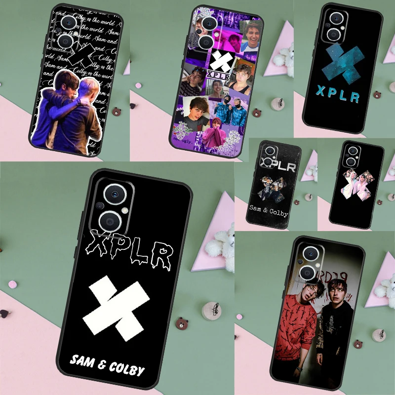 Sam and Colby XPLR Case Coque For OPPO Reno 4Z 5Z 2Z 8T Reno 4 5 6 7 8 Lite OPPO Find X3 Lite X2 Neo X5 X6 Pro