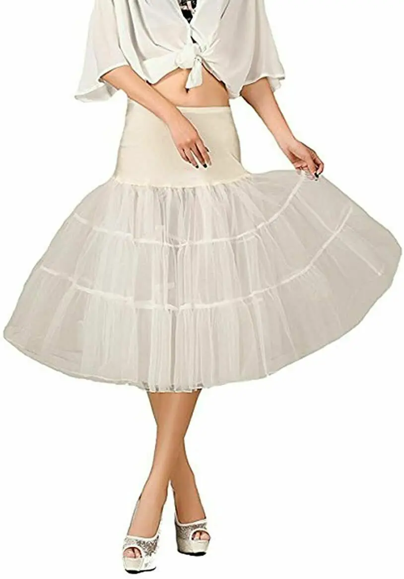 

1950s Petticoat Skirt Women Underskirt Crinoline Slips Tutu Skirt Dress