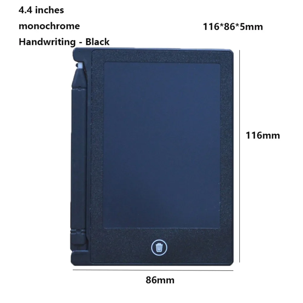 New 4.4/6.5in LCD Drawing Board Multicolor Plastic Writing Tablet Digit Magic Blackboard Brain Game Unisex's Gift