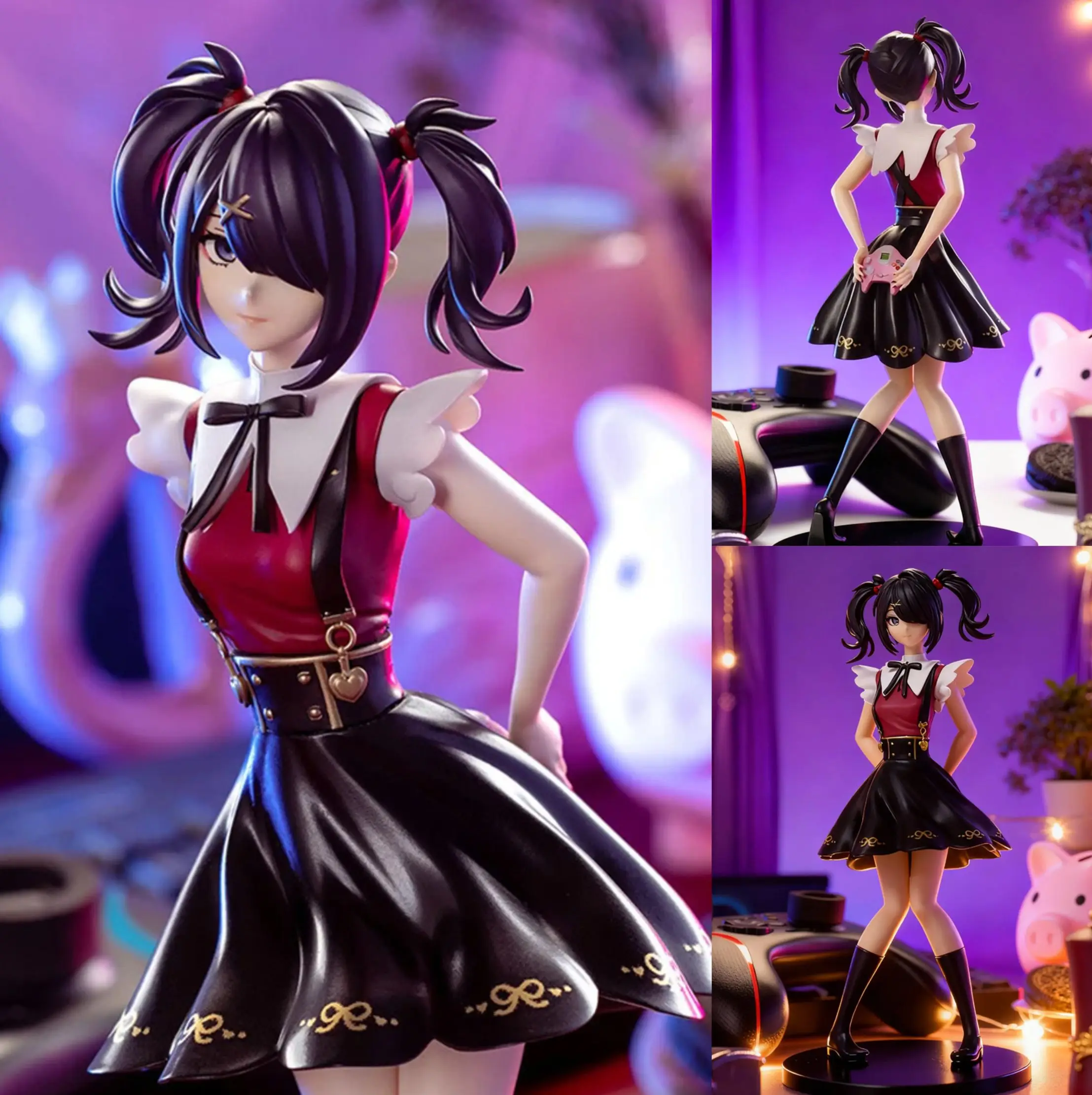 ゲーム周辺機器 |   百万フォロワーの配信者ガール - 超可愛いハナと天使ちゃん美少女フィギュア |   装飾、コレクション、