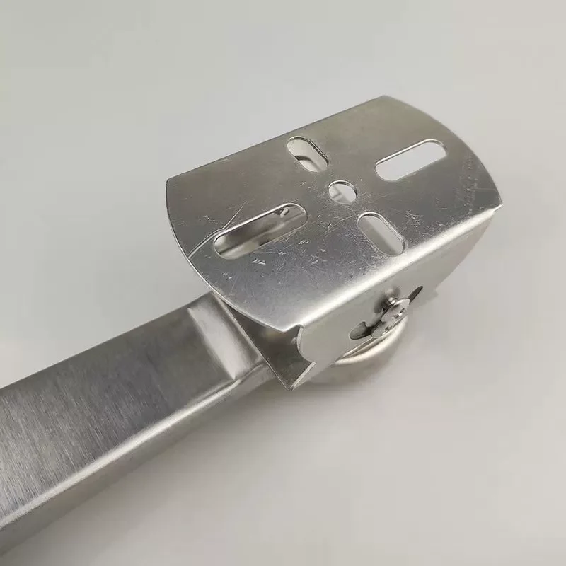 Stainless Steel Wall Mount Camera Bracket for Indoor Outdoor CCTV IP Cameras 360 Swivel 60 Tilt Clean Cable Management