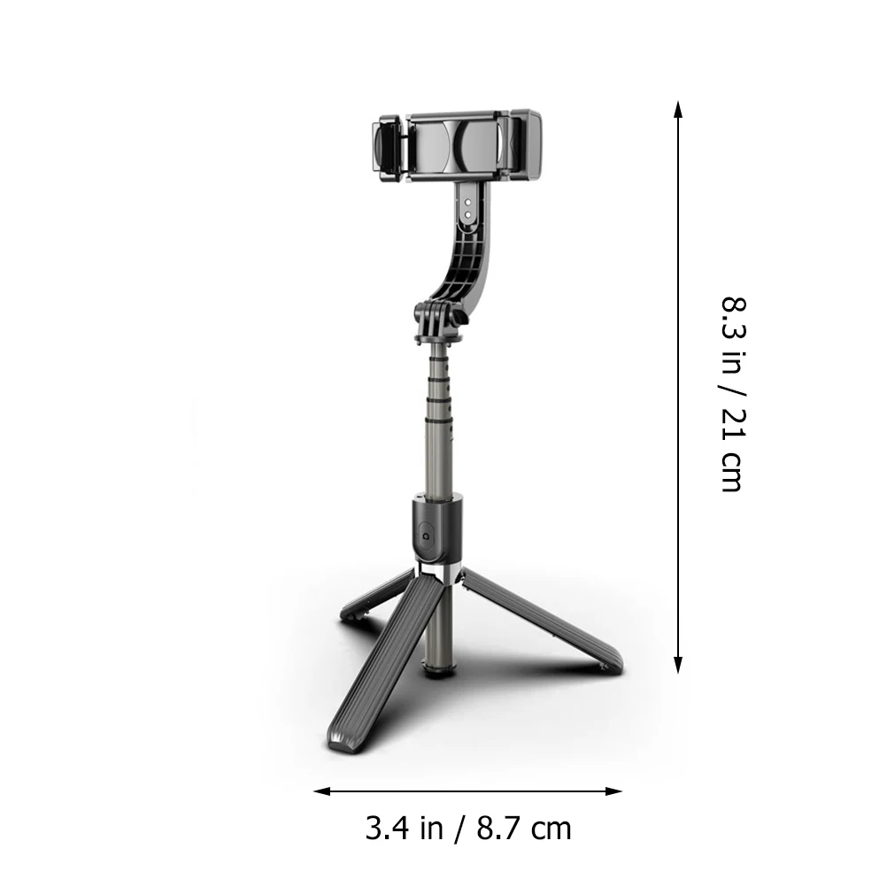 

1 set Adjustable -Shake Gimbal Selfie Rod Phone Tripod Handheld Shockproof Durable Stand Long-Lasting Live