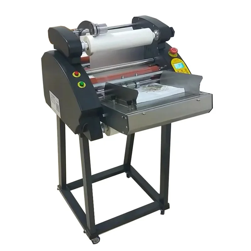 DSG-380A A3 A4 Paper Automatic Laminating Bopp Film Laminator Hine Feeding Auto Cutting
