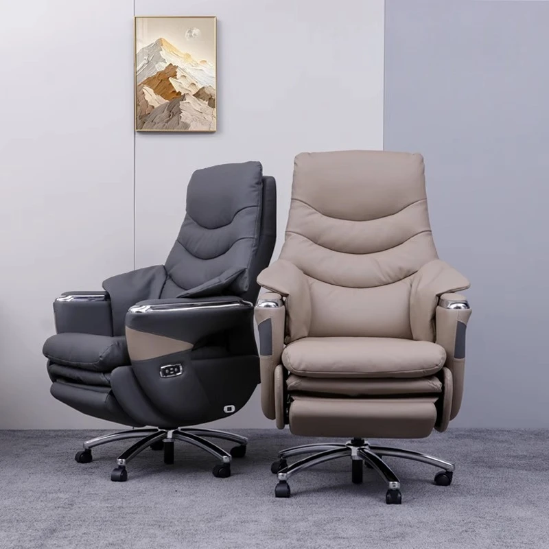 

Accent Nordic Роскошный дизайнерский эргономичный современный одиночный офисный стул, подставка для ног, поворотные колеса, спинка, удобная мебель