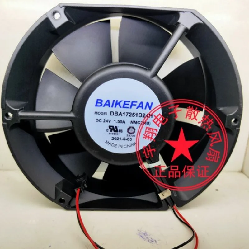 

C for BAIKE DBA17,251B24H DC24V 1.5A 17,251 Aluminum Frame High Volume Cooling Fan