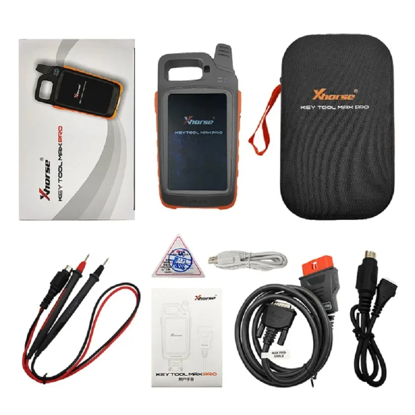 2024 Xhorse VVDI Key Tool Max PRO Contains Key Tool Max and Mini OBD Tool Functions Adds CAN FD, Voltage and Leakage Current