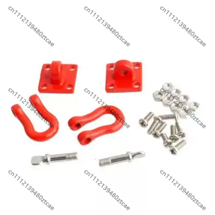 RC Crawler Simulation Metal Trailer Hook Tow Hook Rescue Buckle For Military Truck Upgrade Decoration Spare Parts