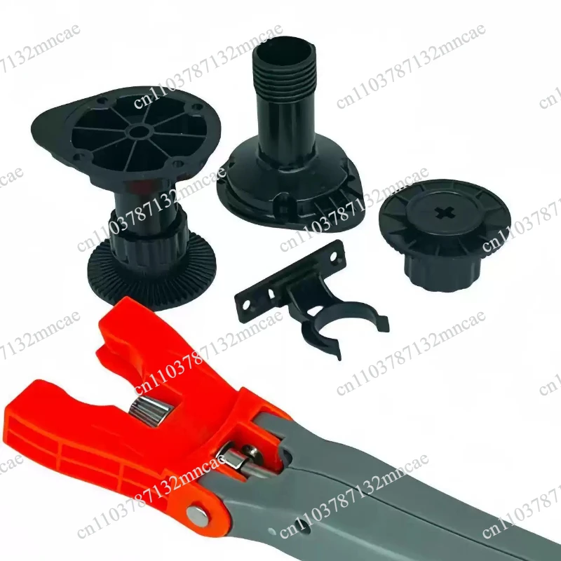 Plum Blossom Cabinet Foot Leg Adjustment Wrench Support Telescopic Wardrobe Table Leg Leveling Installation Tool