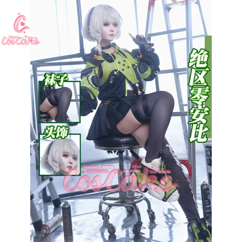 Coscake Zenless Zone Zero Anby Demara Women Cosplay Costume Cos Game Anime Party Uniform Hallowen Play Role Clothes Clothing