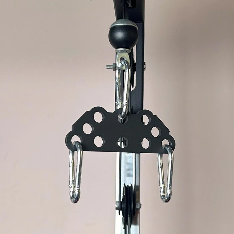

Multi-Grip LAT Pull Down Bar for Home Gym Fitness, Spreader Plate LAT Pulldown Attachments for Pulley System Cable Machine