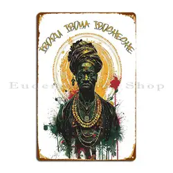 Orula Iboru Iboya Ibosheshe Metal Sign Party Wall Cave Garage Create Printing Tin Sign Poster