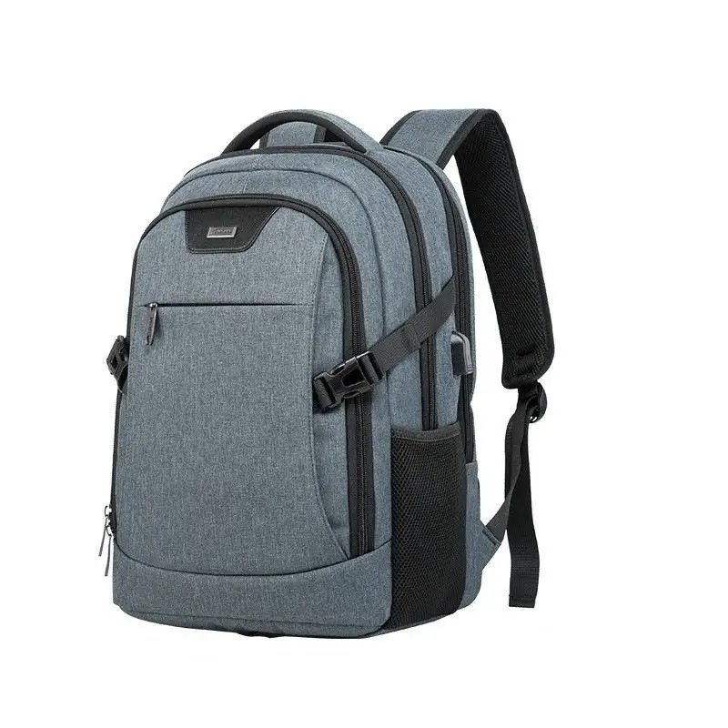 Business-Rucksack für Männer 15,6 Zoll USB-Gebühr Reise Notebook Laptop Rucksäcke Mode Schule Rucksack für Männer