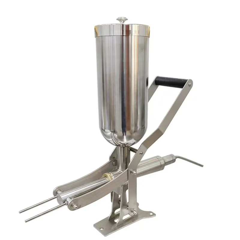 Manual Cream Stuffer Machine Churros Filler Commercial Cream Jam Filling Machine for Kitchens 5L Spanish Churro Filling Maker
