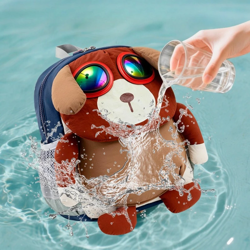 حقيبة ظهر ثلاثية الأبعاد على شكل كلب كرتوني للأولاد خفيفة الوزن للأطفال الصغار حقيبة مدرسية للبنات والأطفال ورياض الأطفال حقيبة مدرسية للنزهات Mochilas #4