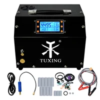Compresor de aire PCP de alta presión TUXING TXET063 de 300 bar Fuente de alimentación incorporada con sistema de control digital con pantalla LCD para pistola de aire comprimido