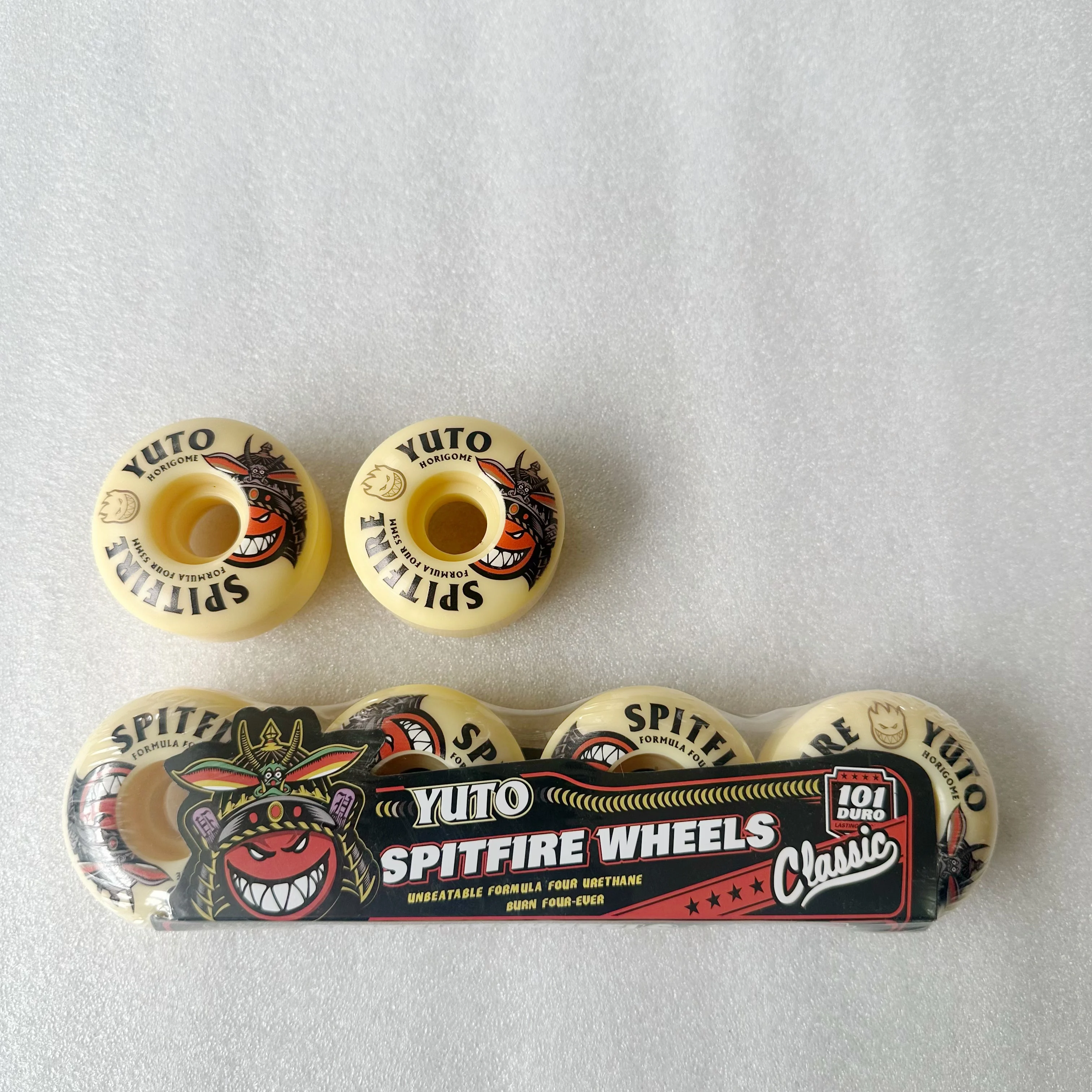 Original Spitfire Skateboard Wheel 58mm 52mm 101duro 53mm 54mm 56mm 99duro 80HD Skateboard Wheel for Skateboard