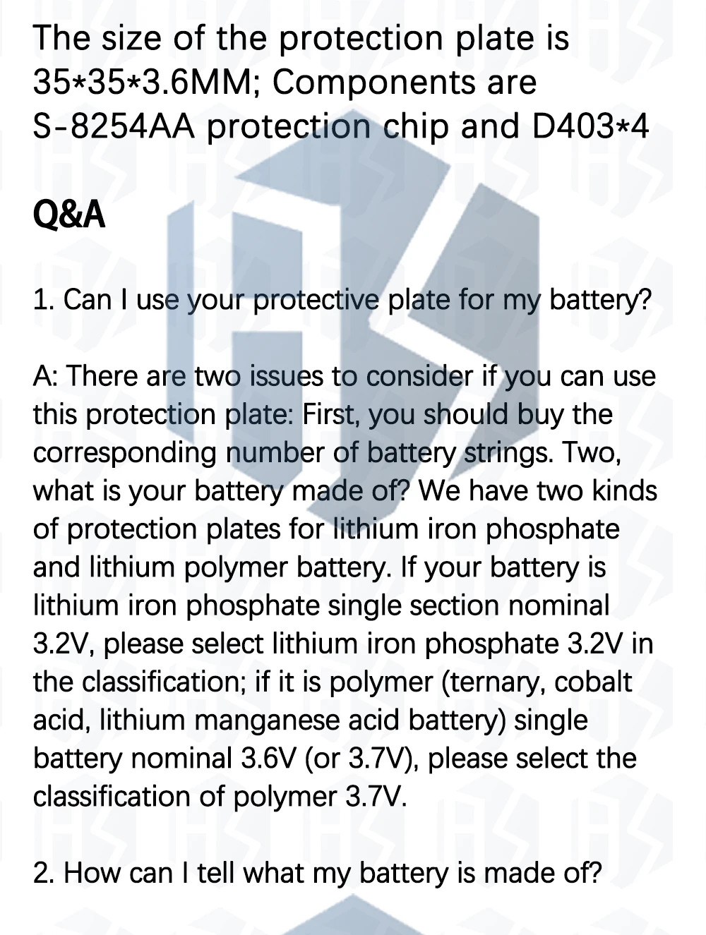 EGBO 4S BMS 14,8V 16,8V 20A Peak Li-Ionen-Batterie BMS-Schutzplatine BMS PCM für Lithium LiCoO2 LiMn2O4 18650 Li-Batterie – Detail 6
