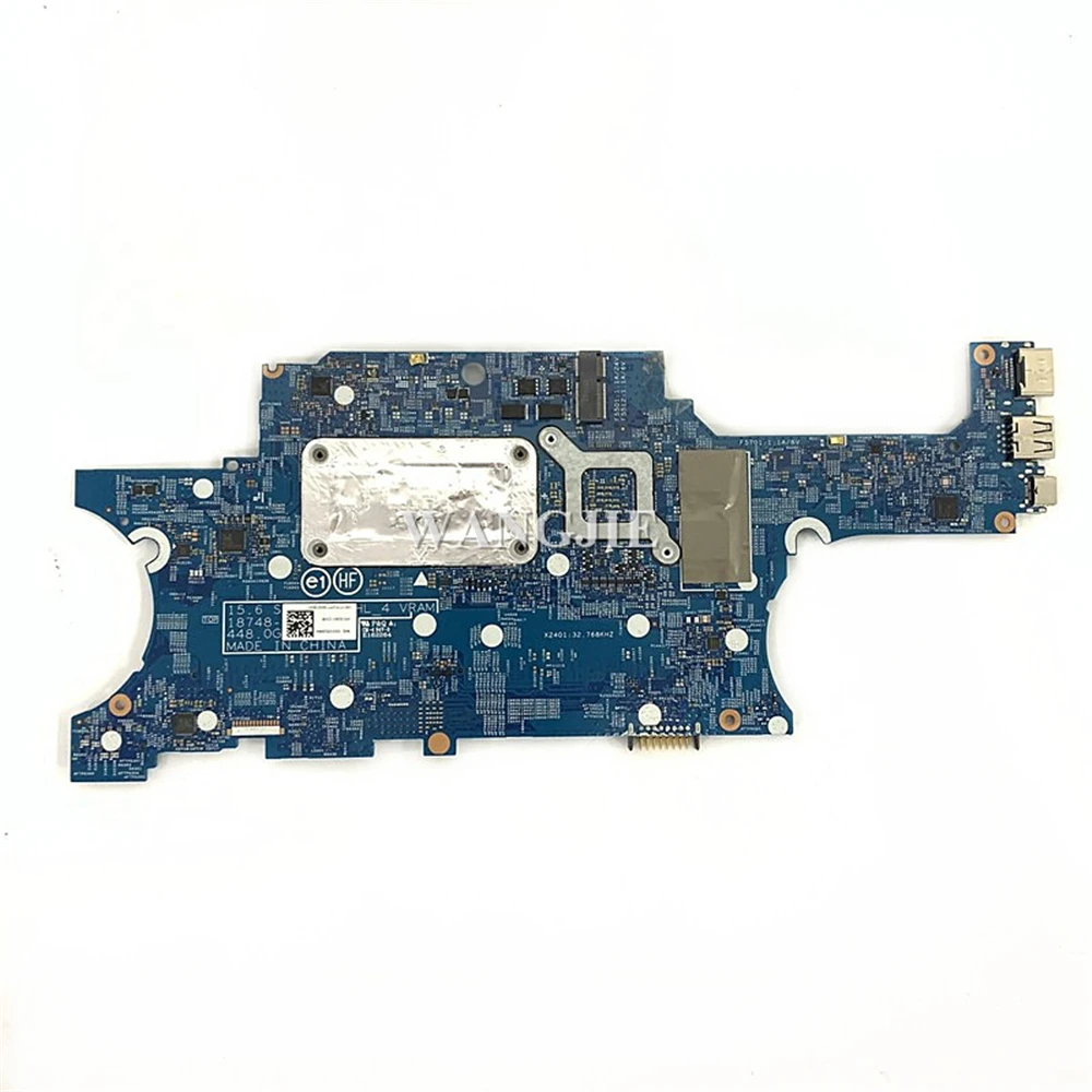 

WANGJIE 18748-1 448.0GB12.0011 For HP Envy X360 15-DR Motherboard L63888-601 L63887-601 With I5 I7 CPU MX250 4GB GPU