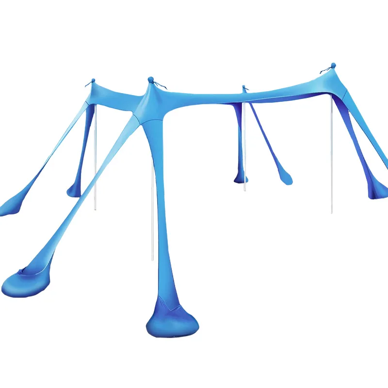 

Beach canopy is easy to build, high malleability fabric, sunscreen, sunshade, portable use