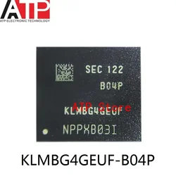 (1 Piece) New Original KLMBG4GEUF KLMBG4GEUF-B04P KLMBG4GEUF-B04Q BGA Chip Memory IC BGA153 32G EMMC 5.1