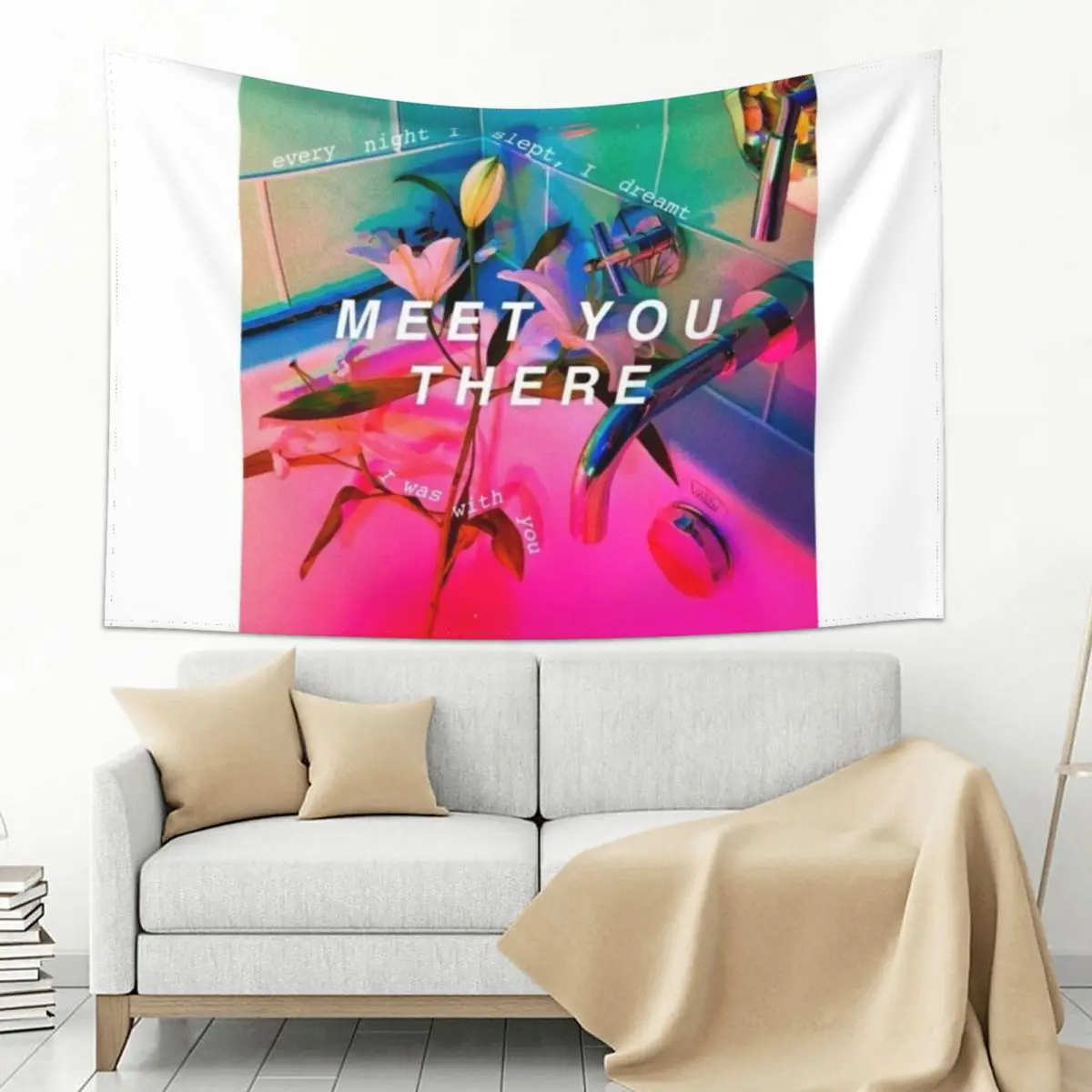 

meet you there every night . YOUNGBLOOD . seconds of summer . summer Tapestry