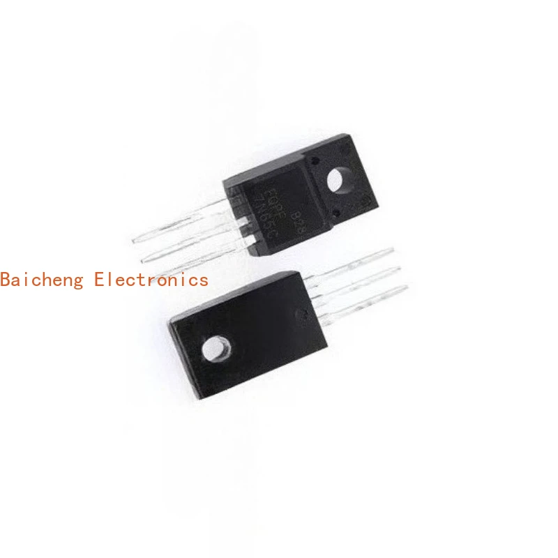 10 PCS FQPF7N65C inserção direta TO-220F MOSFET