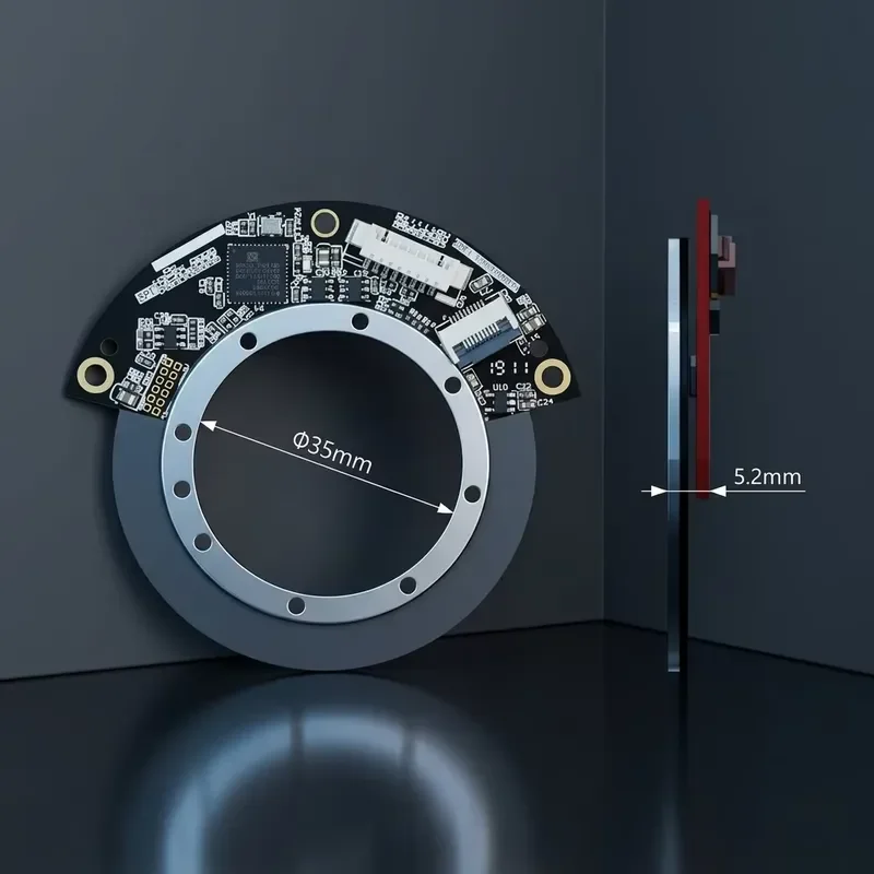 AP01 Arcsec Drive ECoder 19 Bit Multi-turn Absolute Shaft Encoder Rotary for Industrial Automation and Motion Control